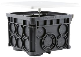 Boîte de dérivation Ammer avec couvercle entrées 20×M20 10×M25 3×M32