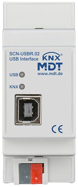 REG-Interface KNX MDT SCN-USBR.02 USB 2TE 9600Bd LED