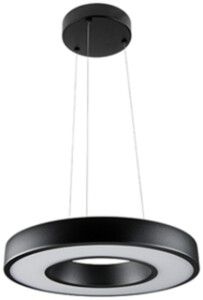 LED-Pendelleuchte SG Circulus 17W 1345lm 3000K DIM Ø360mm schwarz