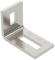 Befestigungswinkel Bettermann BW 12 A2 70×50×40mm A2 1.4301 2B