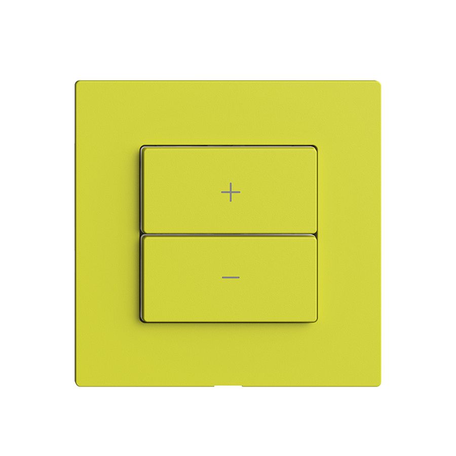 Bedienaufsatz zu Dimmer 1K/2T Edue Wiser lemon