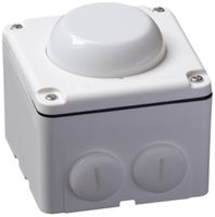 Blitzleuchte Hugentobler Typ 18 NAP 12VUC opal