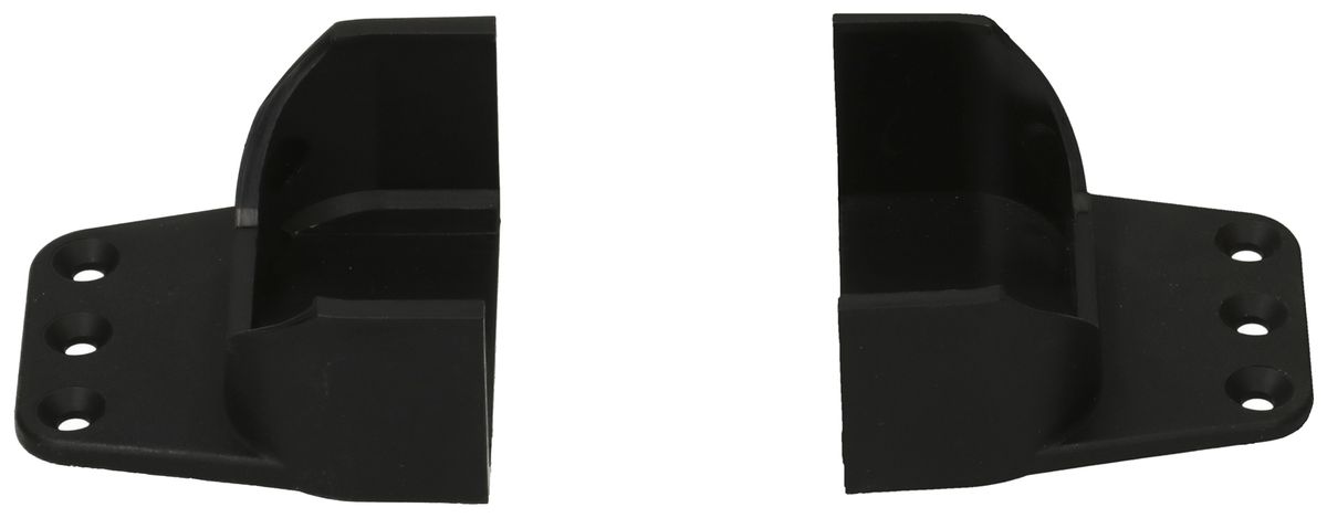 Halter-Set MH Swiss-Line schwarz 50×52×25mm