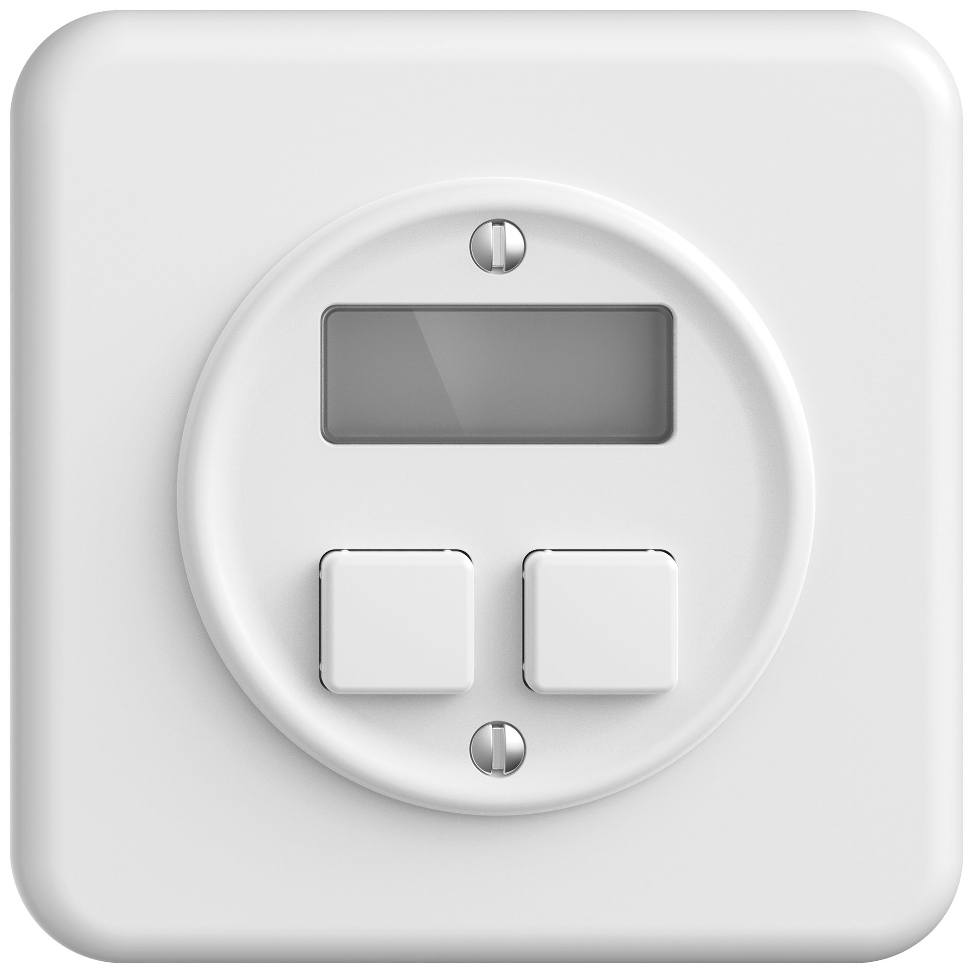 UP-KNX-Taster RGB STANDARDdue SNAPFIX® 2×Taste RTH ws