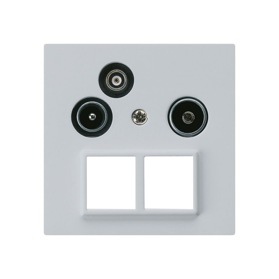 Antennendose R/TV-Daten kallysto HMS A 2GHz 19db hellgrau