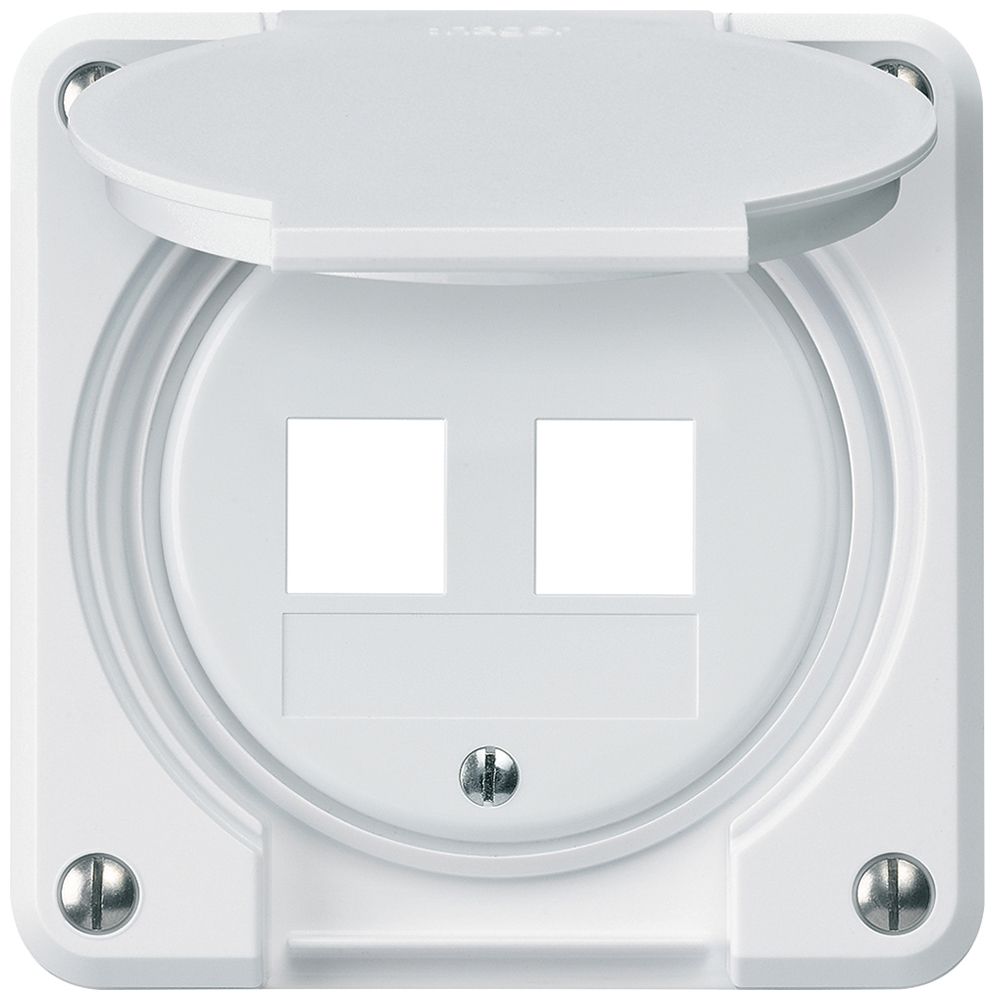 Kit di montaggio INC robusto HMS IP55 bianco per 2×modulo