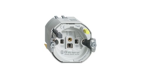 Steckdosen Typ 23 mit Fehlerstromschutz