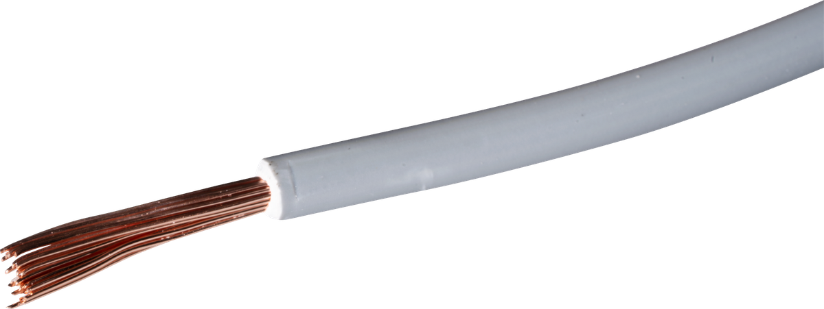 Toron T sans halogène 1.5mm² gris Eca, Bobine à 100m