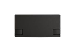 Poussoir 1/2 EDIZIO.liv SNAPFIX® p.KNX&UNI s.LED comm.à 2 touches no