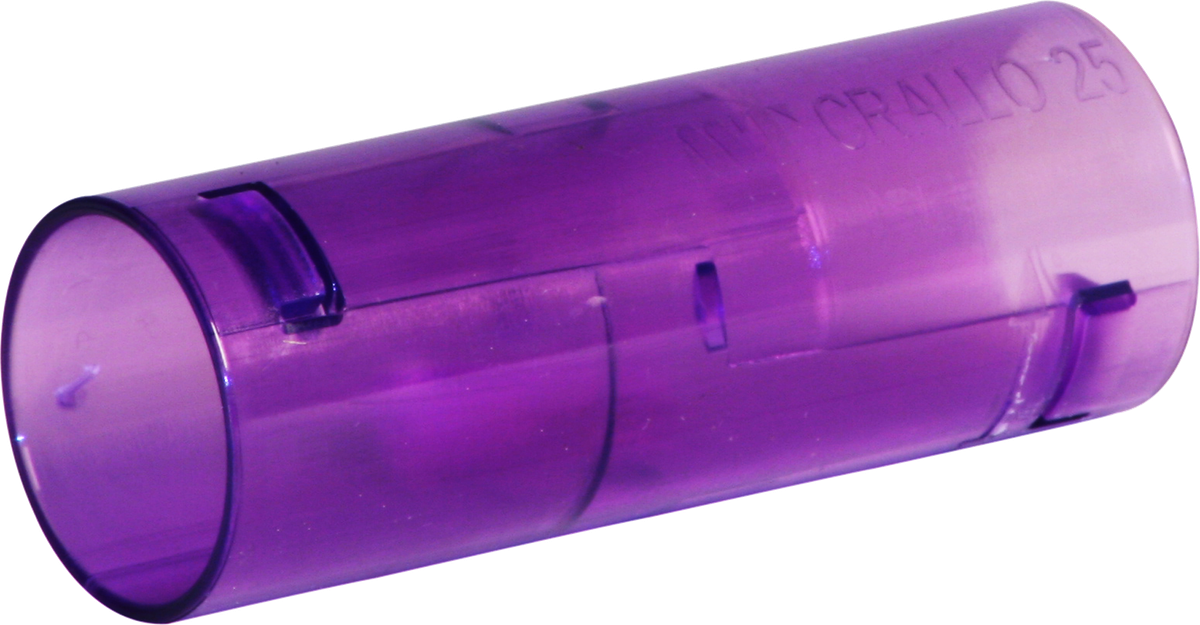 Verbindungsmuffe MT Crallo M25 violett transparent