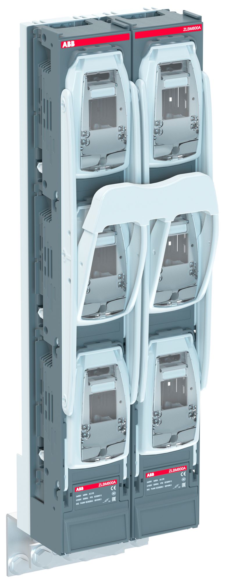 Coupe-circuit sectionneur HPC ABB InLine II ZLBM800A-3P-M12 NH2 800A 100kA