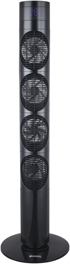 Säulenventilator Dolmen 4, 25W 230V 3.5kg 34×117×34cm schwarz