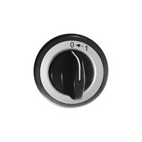 Frontset 0-1 schwarz, für Schwenktaster FH