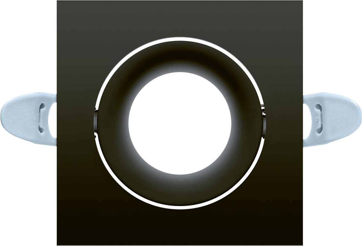 Bague frontale pour Lily Ø82mm carré noir