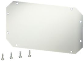 Montageplatte 126×216 Enystar zu App.-Gehäuse Gr.1, 2 und 3