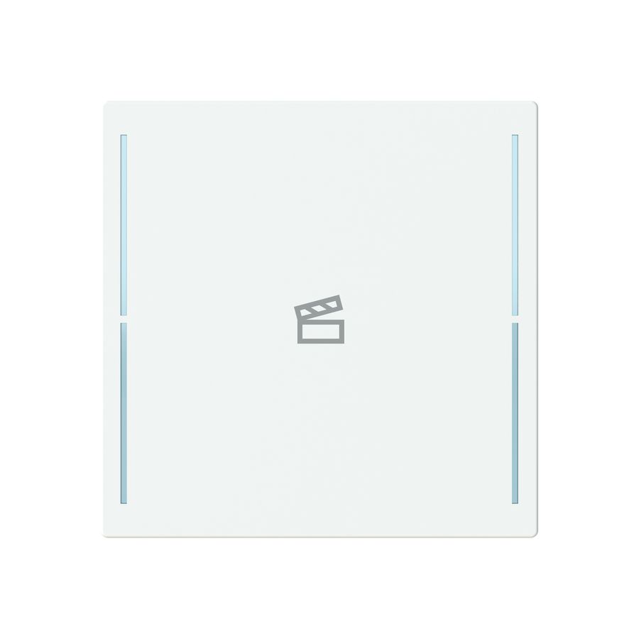 Tasterabdeckung ABB SIDUS touch 1-fach "Taster-Szene" weiss