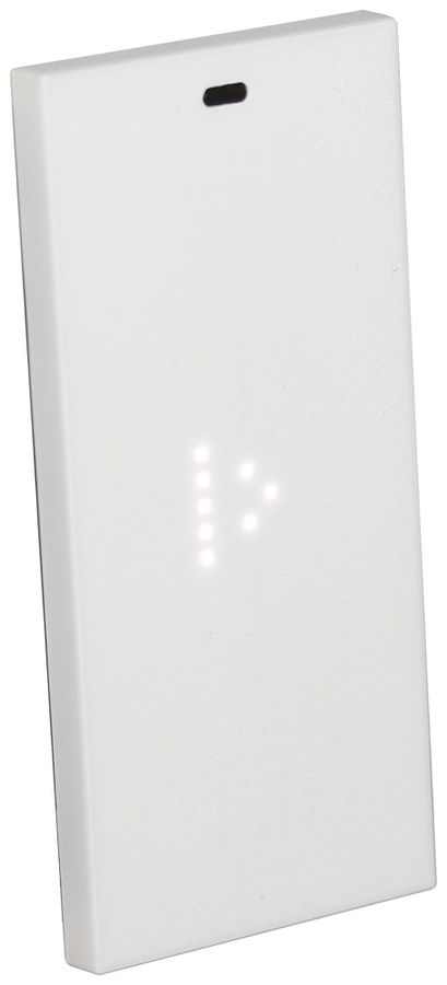 Commande tactile Living Now MyHOME personnalisable 1 module blanc