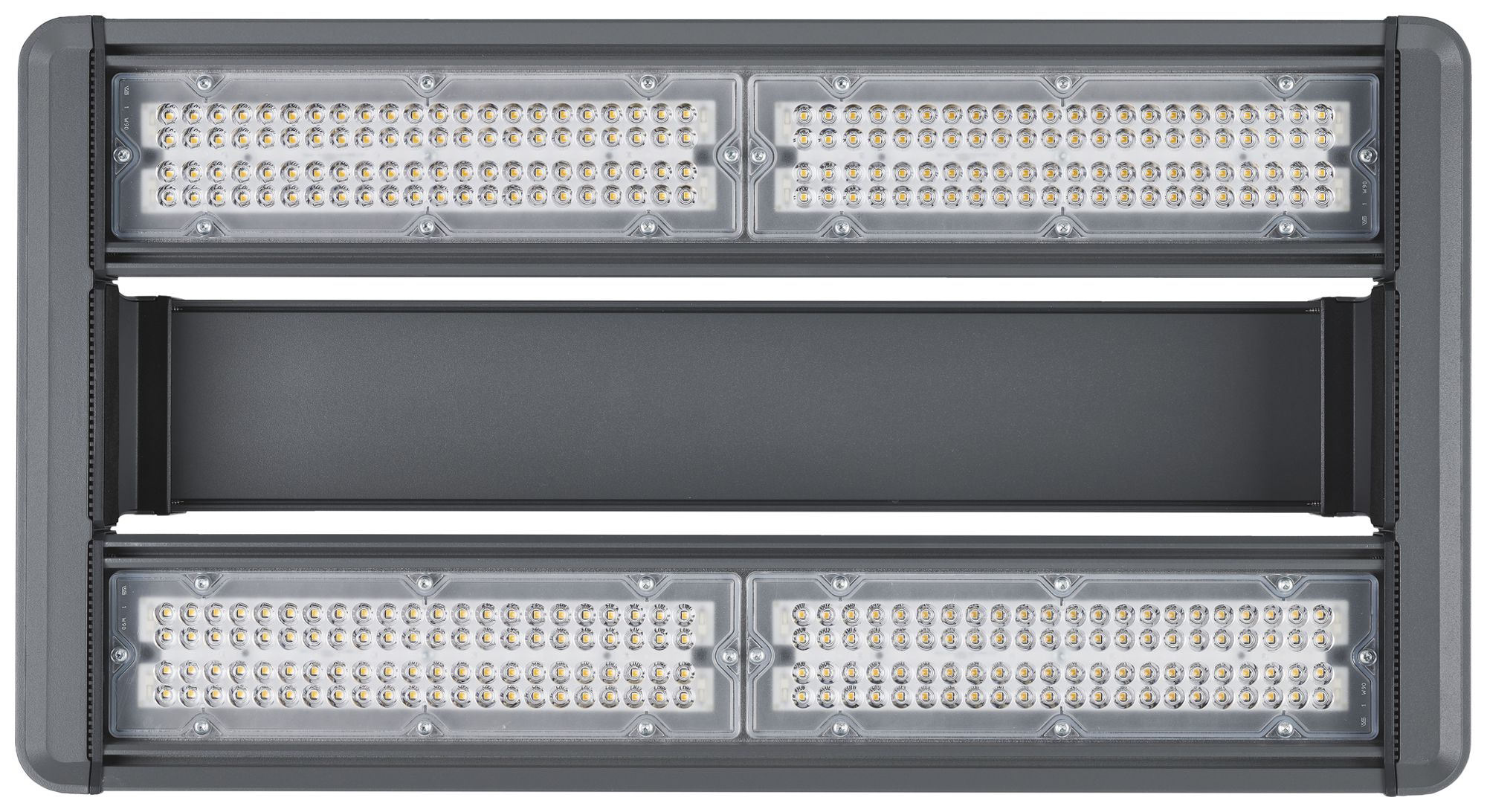 Proiett.capann.LED Sylvania Sylbay 268W 37300lm 840 IP65 30°×60° REG 726×386