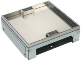 Boîte de raccordement Woertz hauteur de chape 85…110mm 284×284mm