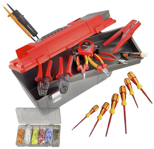 Werkzeugkoffer Weidmüller RED LINE SET 4, 15-teilig