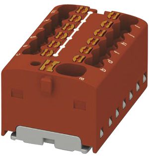 Verteilerblock PX PTFIX 4/12X1.5-G RD
