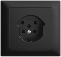 Prise INC EDIZIOdue T15 FKE noir