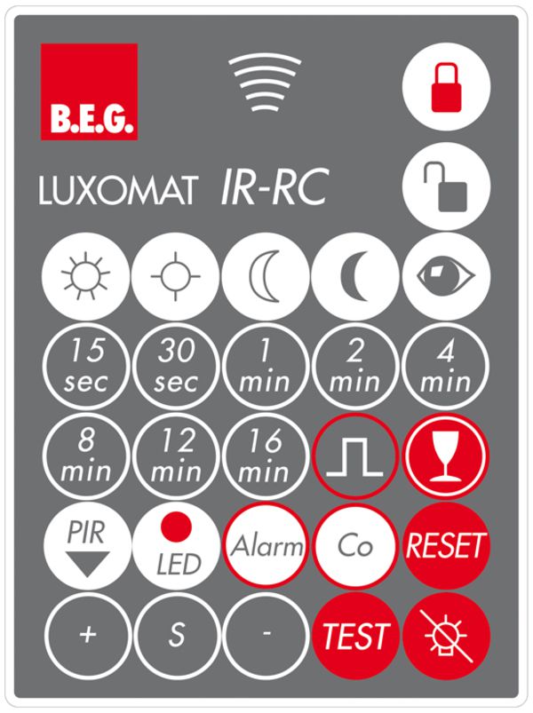 Fernbedienung Luxomat IR-RC