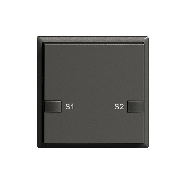 Poussoir ENC ZEP scène 1c/1t station centrale-sec. EDIZIOdue noir