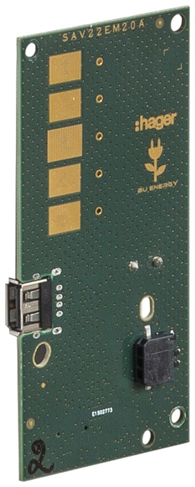 Carte d'interface HMI Hager pour station de charge électrique