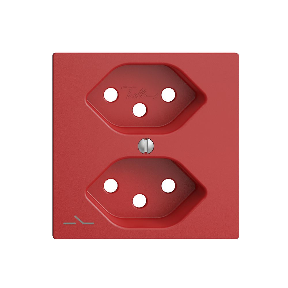 Placca frontale 2×T13,S EDIZIOdue berry