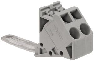 Potentialabgriff WAGO grau für Klemmen 50mm²