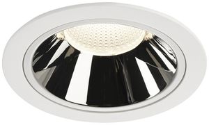 LED-Downlight SLV NUMINOS XL 37.4W 3750lm 4000K 20° DIM Ø160×108mm ws/Cr