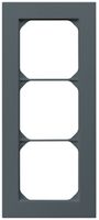 UP-Abdeckrahmen kallysto.pro 3×1 anthrazit 94×214mm