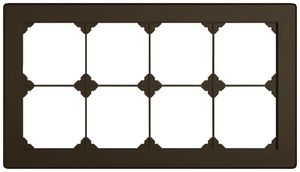 Intestazione INC EDIZIO.liv SNAPFIX® 2×4 p.combinazioni a libera scelta marrone