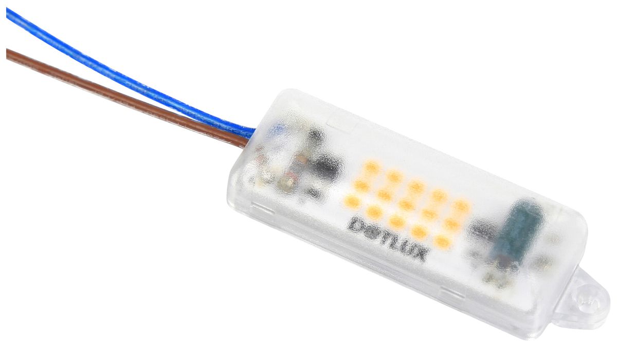 Modulo LED DOTLUX QUICK-FIXpico 176…276V 1.5W 190lm 5700K 120° 75×25mm