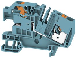 Borne pour barre collectrice WM AITB 6 BB NDT PUSH IN 6mm² bl