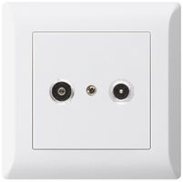 UP-Antennendose kallysto.line R/TV 10.5dB 2GHz weiss