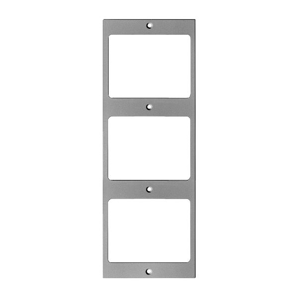 Cadre de fixation FH FLF 6/5 1×3 blanc
