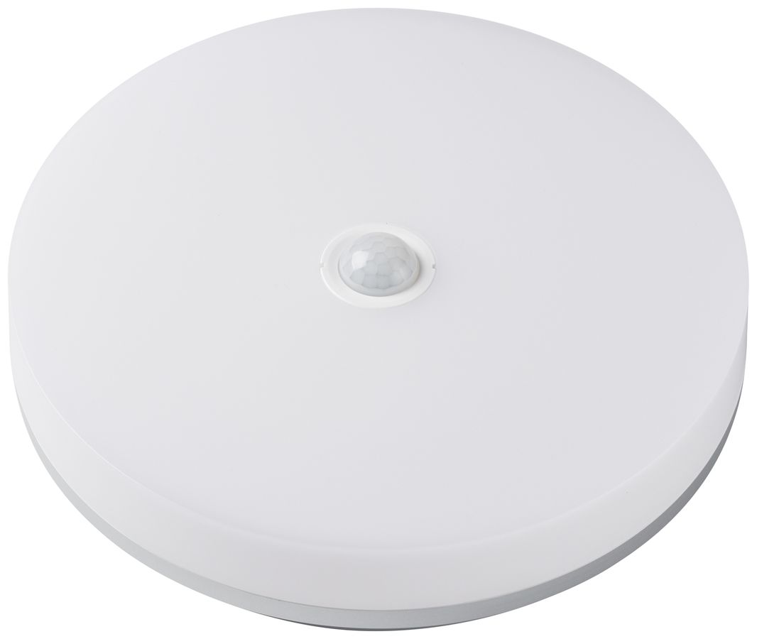LED-Decken-/Wandleuchte Slice Circle2 PIR SEN 15W 1700lm 830/840 IP54 Ø220 Si