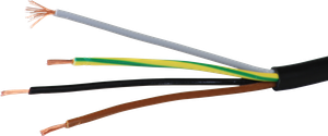Câble Td 4×1mm² 3LPE noir Eca