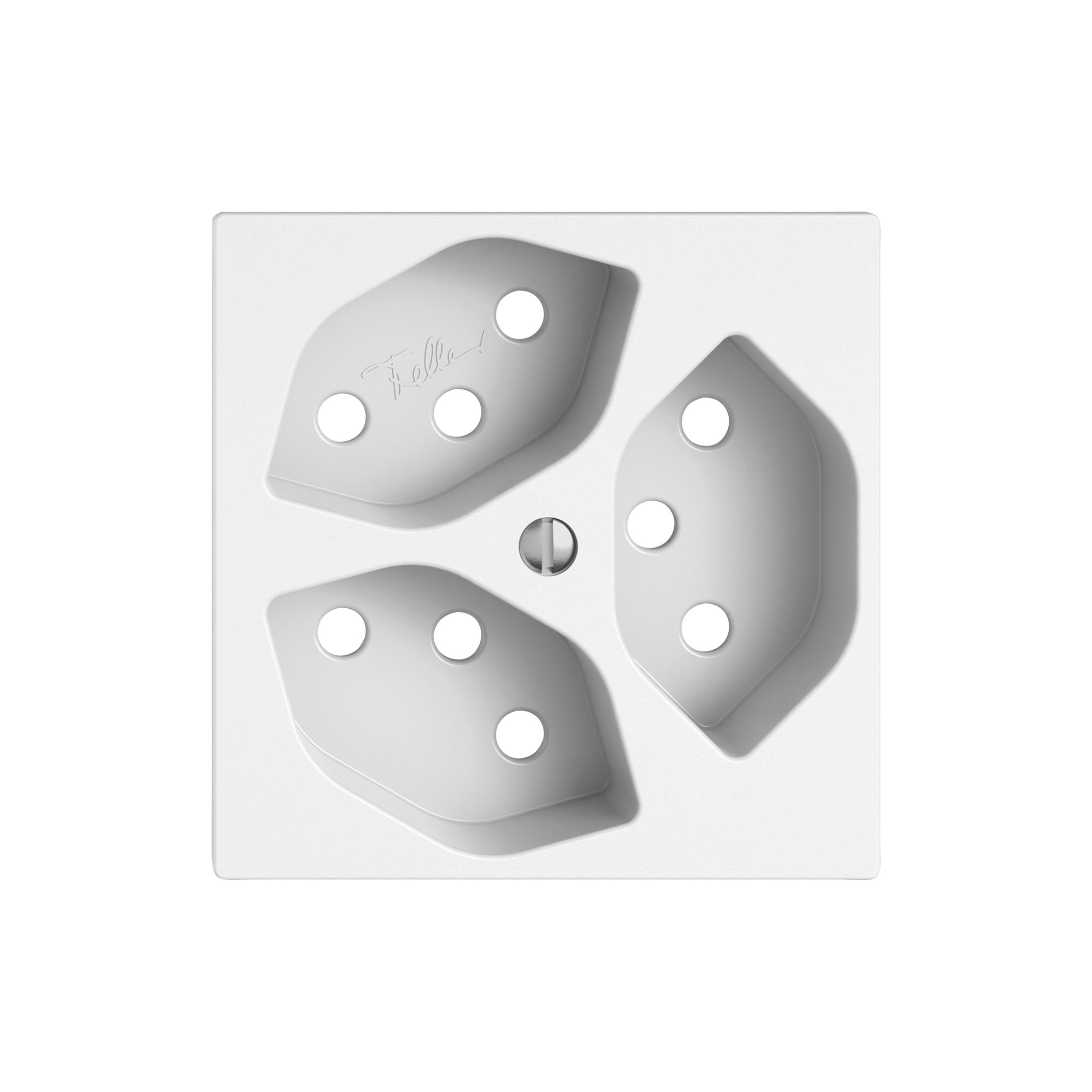 Montageset EDIZIO.liv SNAPFIX® für 3×T13 ws