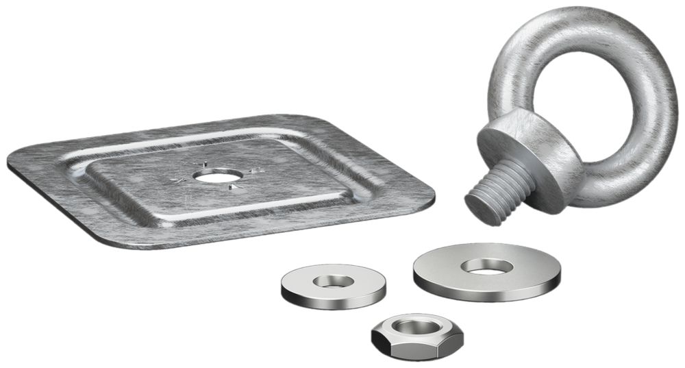 Kit œillet Rittal KX, pour transport par grue d'armoire compacte AX