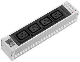 Distributore di corrente Rittal DK 7859.130 250mm 4×C13 indicatore di potenza