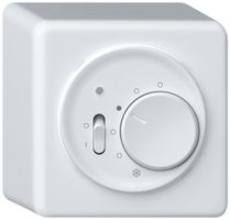 Termostato ambiente AP origin con interruttore 230VAC 5…30°C 10A bianco