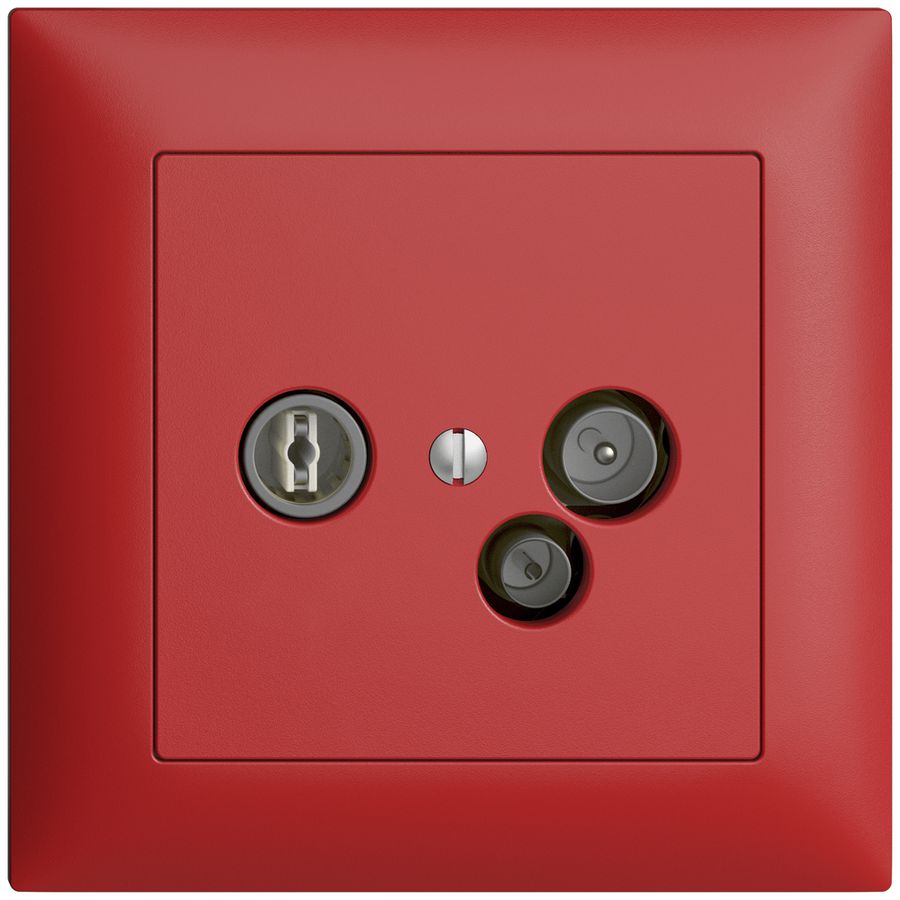 UP-Antennendose TV-R-Daten DD04 5…65MHz EDIZIOdue berry