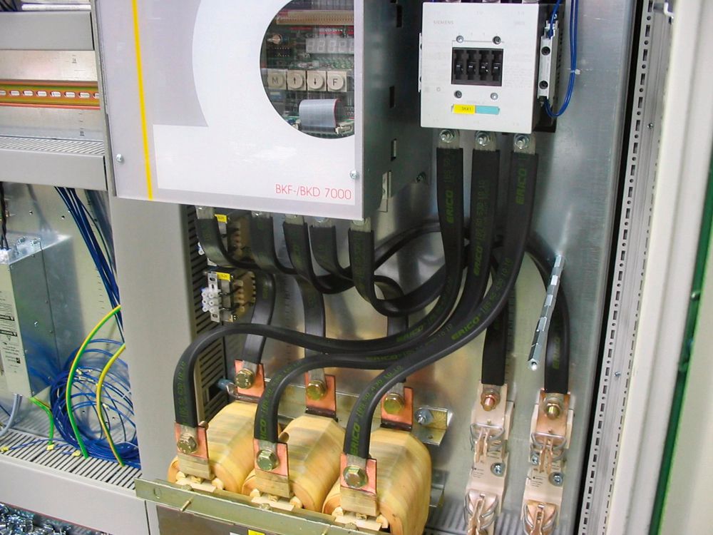 Ruban mise à terre confect. ERIFLEX IBSBADV100-330 100mm² 330mm 350A Cu étamé