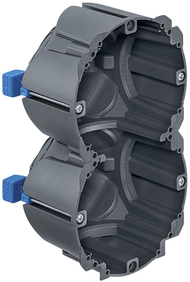 Boîte pour paroi creuse HSB D83, grd. 2×1, 143×83×65mm TFC 850°C