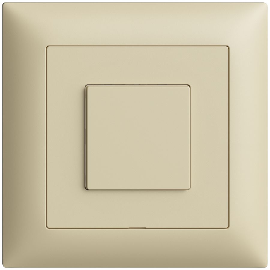 Comando per interruttore INC 1c/1t Edue Wiser vanille