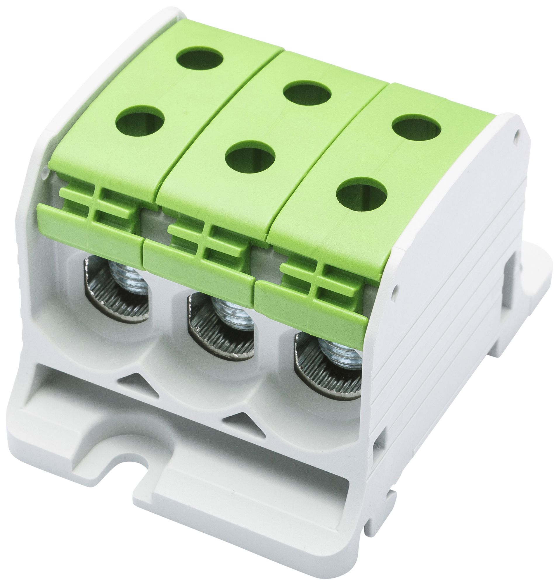 Bloc de distribution Bals RKA 50 1P 150A 3×entrée 3×sortie 4…50mm² vert