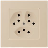 Prise ENC kallysto.pro 3×T13 beige